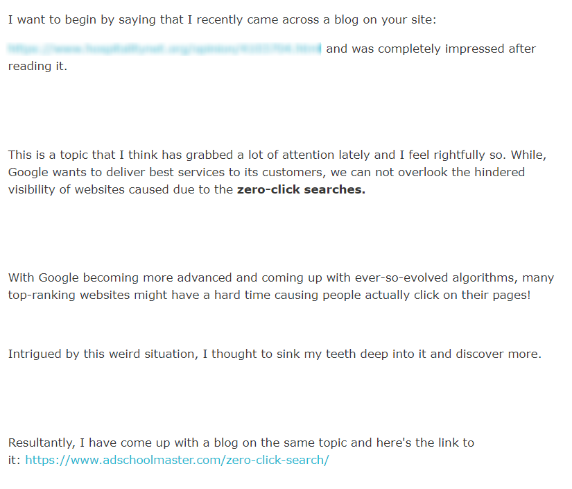 email outreach for content promotion
