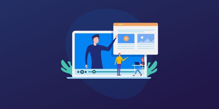 Learning marketing on laptop